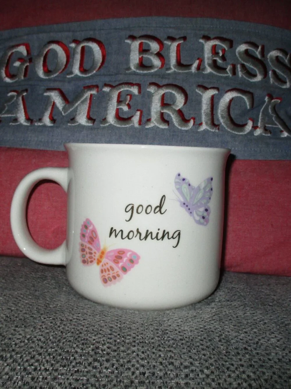 Seeds & Sunshine  Butterfly Mug
